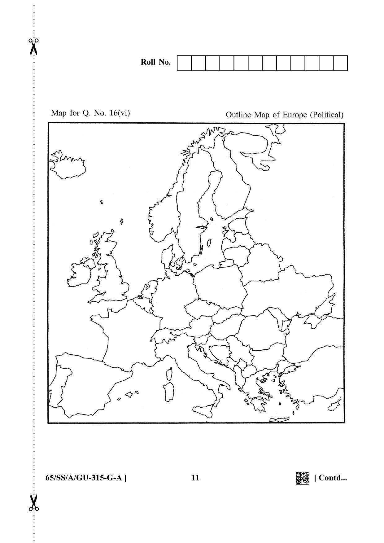 NIOS 2023 Class 12 Gujarati (History) Question Paper - Page 11