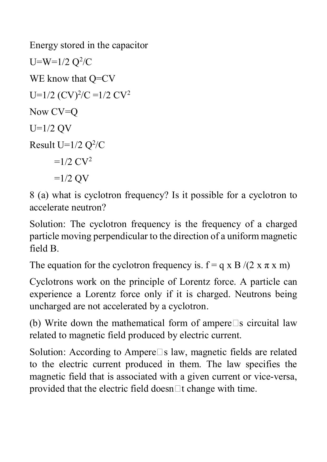 West Bengal Board Class 12 Physics 2017 Question Paper - Page 12