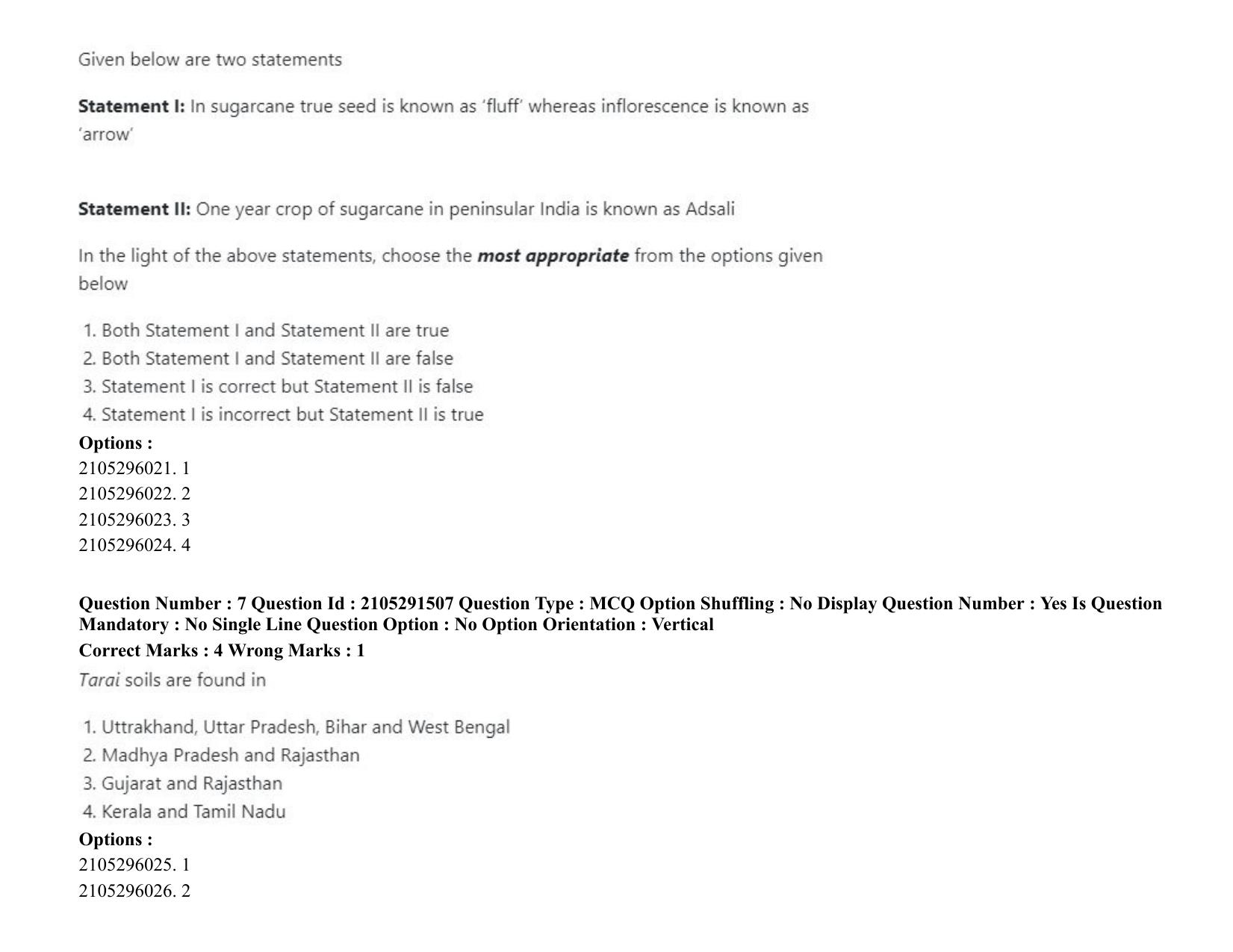 ICAR AIEEA PG 2020 WATER SCIENCE AND TECHNOLOGY Question Paper - Page 5
