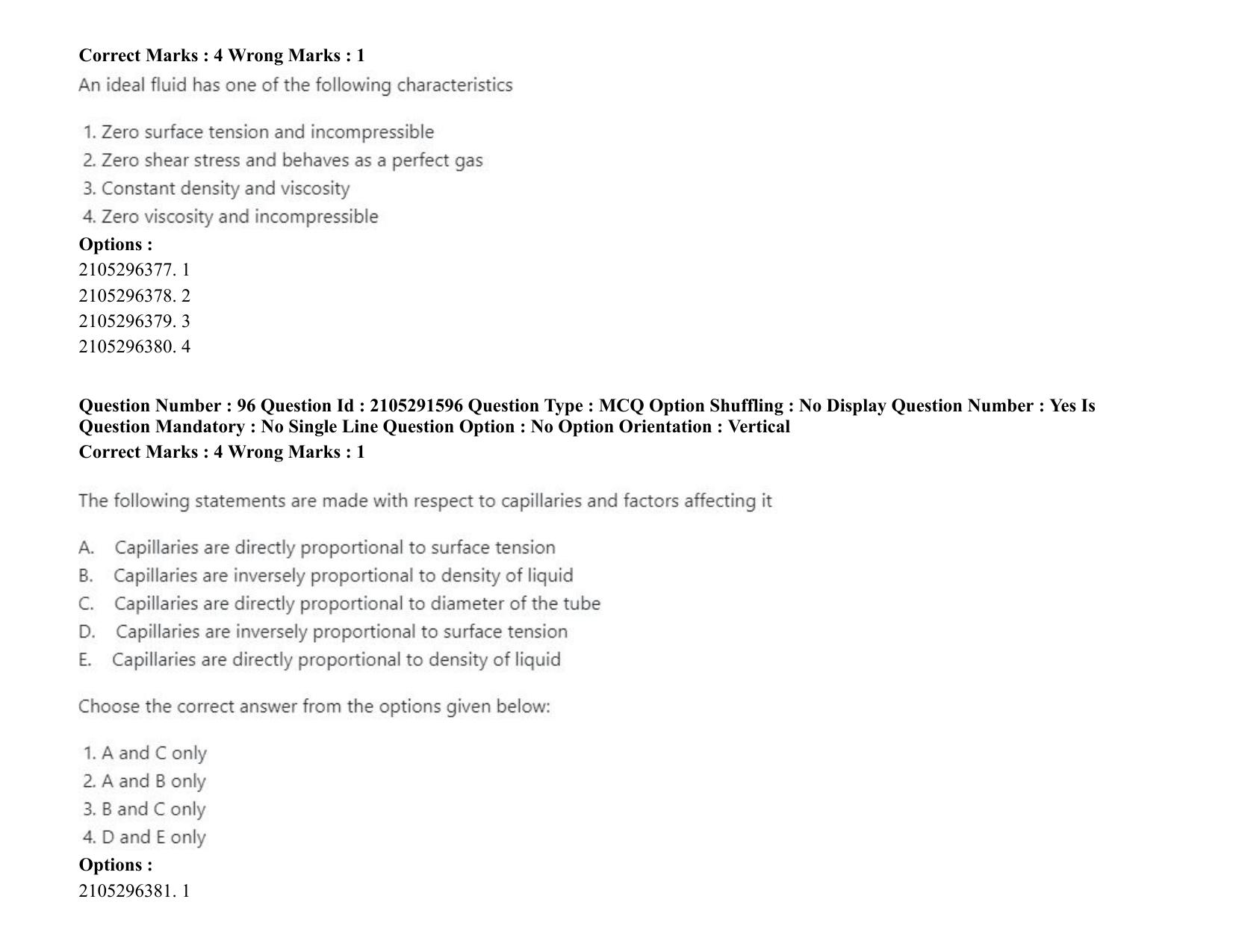 ICAR AIEEA PG 2020 WATER SCIENCE AND TECHNOLOGY Question Paper - Page 55