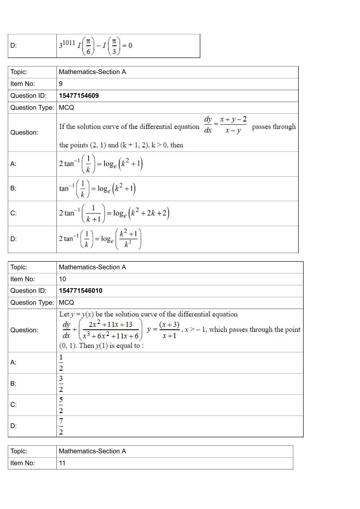 JEE Mains 2022: BTech English (Shift 2) 29-07-2022 Question Paper - Page 4