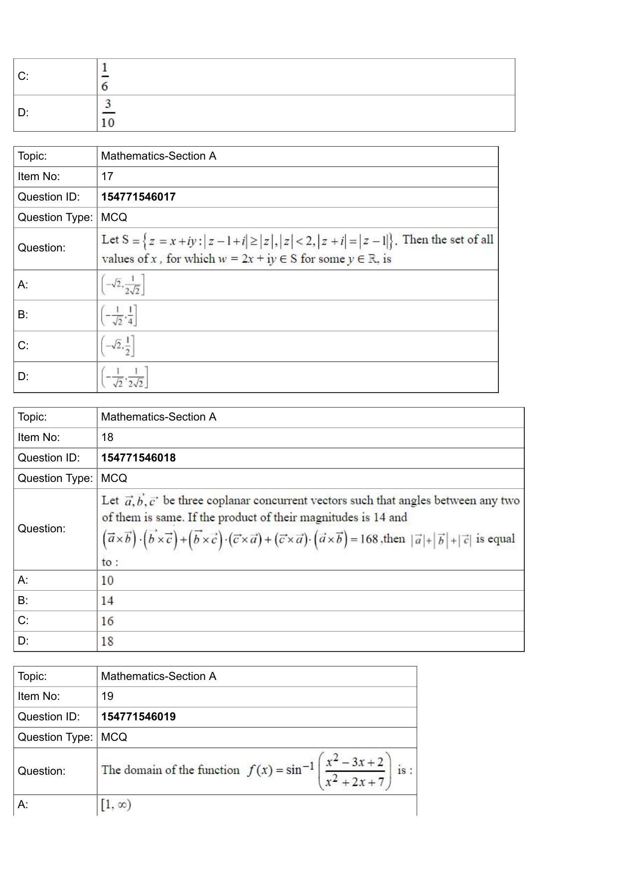 JEE Mains 2022: BTech English (Shift 2) 29-07-2022 Question Paper - Page 7