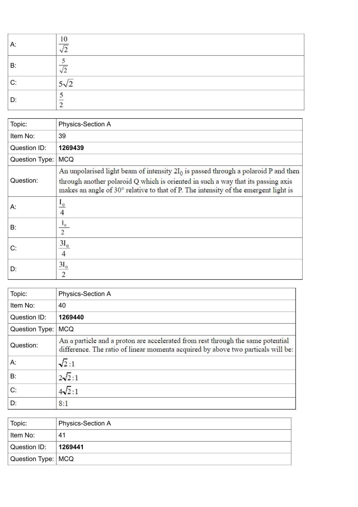 JEE Mains 2022: BTech English (Shift 2) 29-07-2022 Question Paper - Page 14