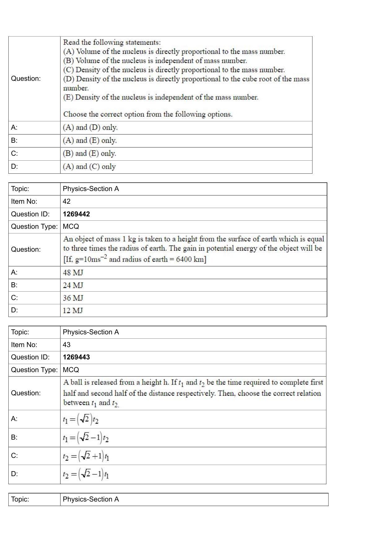 JEE Mains 2022: BTech English (Shift 2) 29-07-2022 Question Paper - Page 15