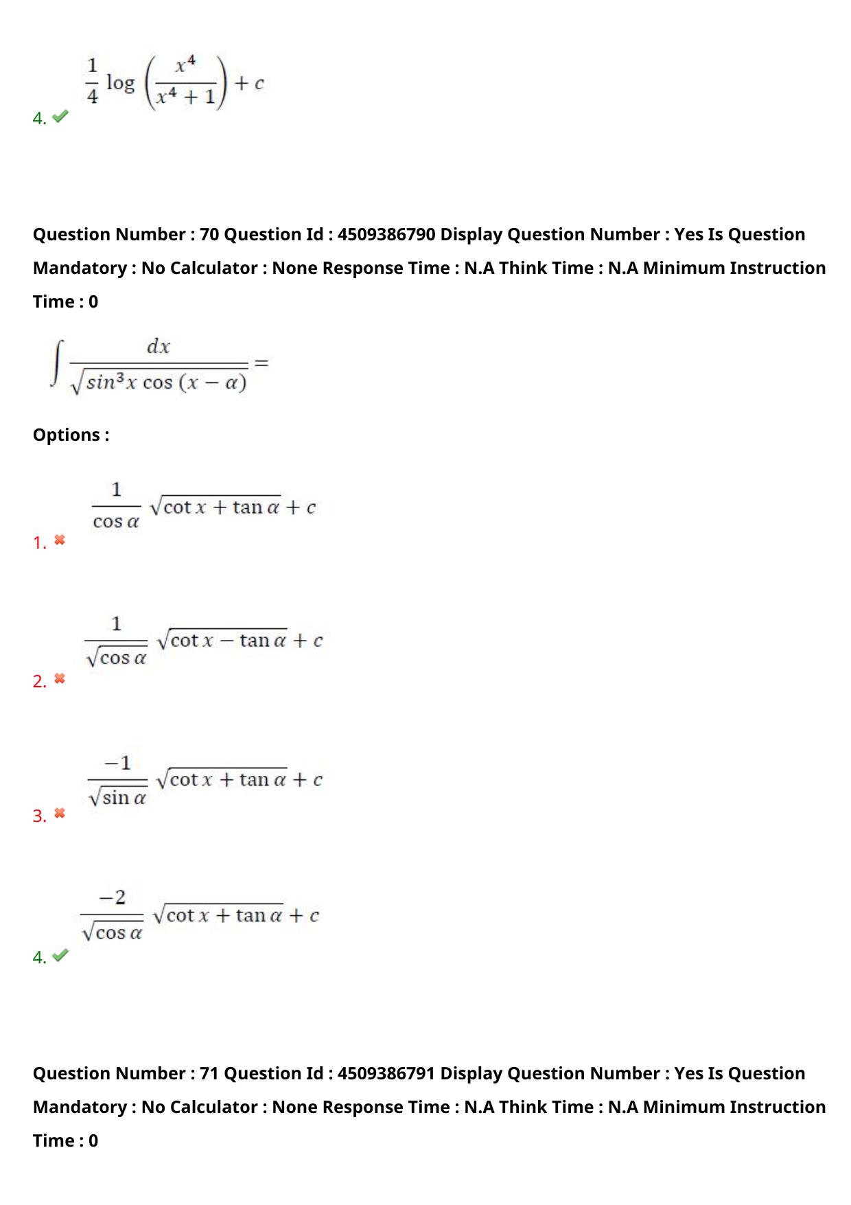 AP EAPCET 2024 - 20 May 2024 Afternoon - Master Engineering Question Paper With Preliminary Keys - Page 55