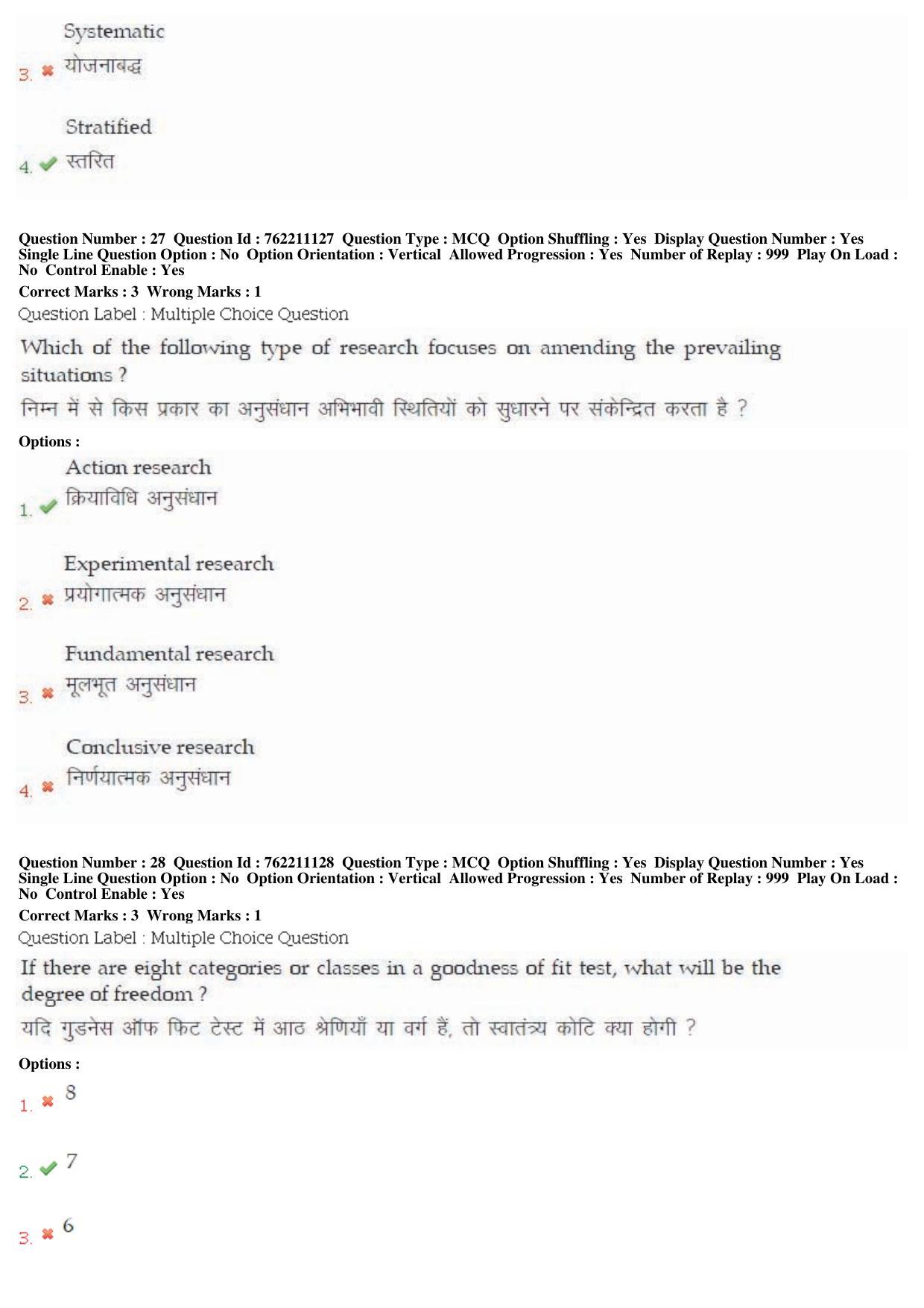 BHU RET Samhita Sanskrit 2019 Question Paper  - Page 15