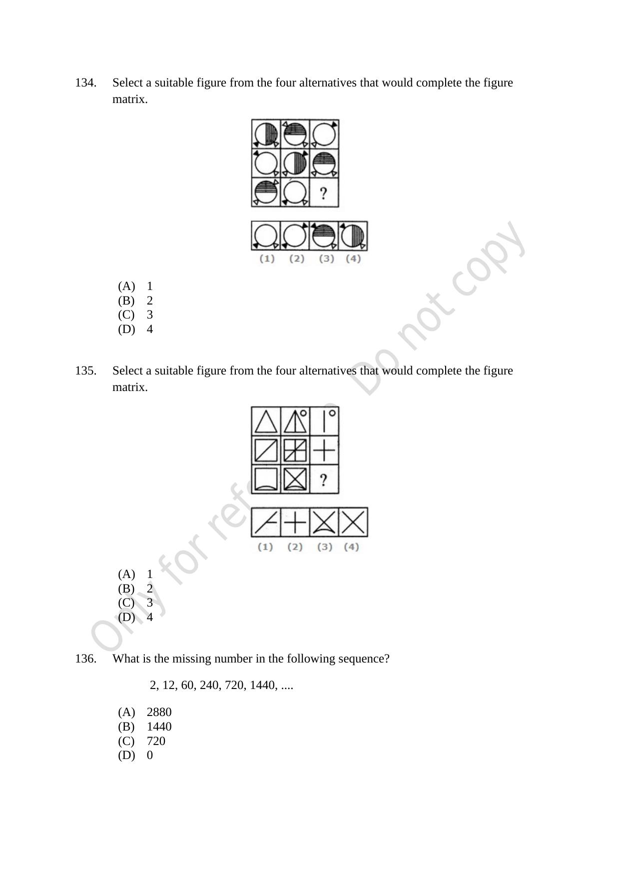 CUSAT CAT 2021 MSc Computer Science Question Paper - Page 31
