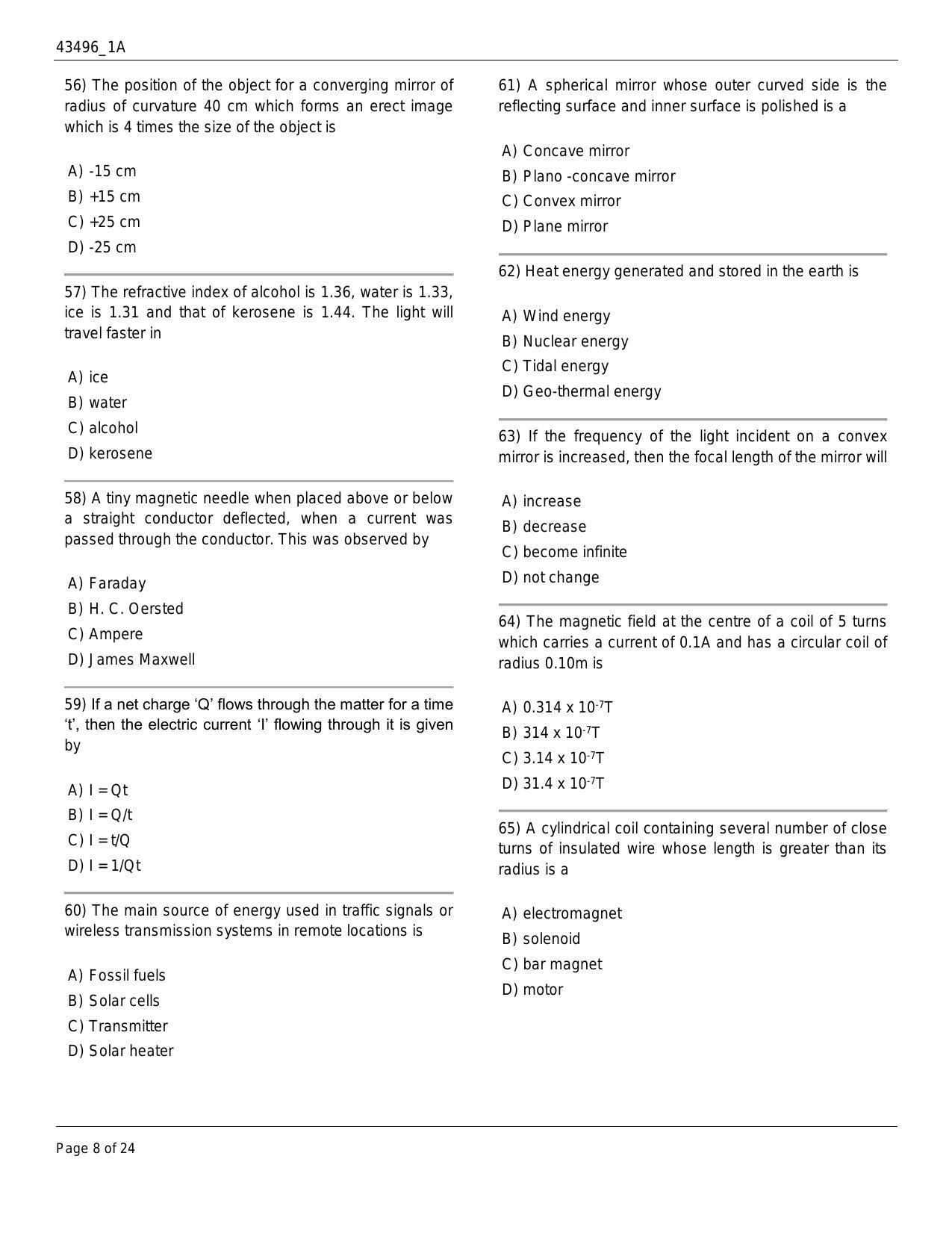 J&K Diploma Polytechnic 2018 Question Paper - Page 8
