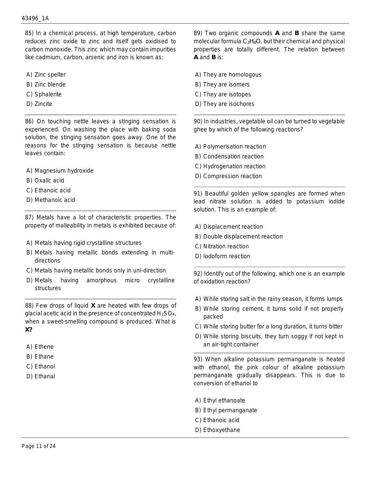 J&K Diploma Polytechnic 2018 Question Paper - Page 11