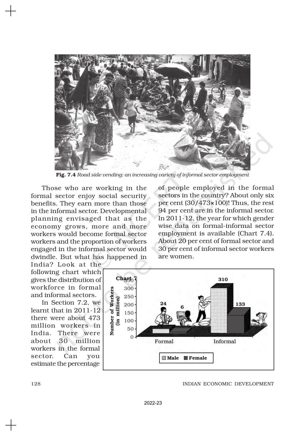 NCERT Book for Class 11 Economics (Indian Economics) Chapter 7 Employment: Growth, Informalisation and Other Issues - Page 13