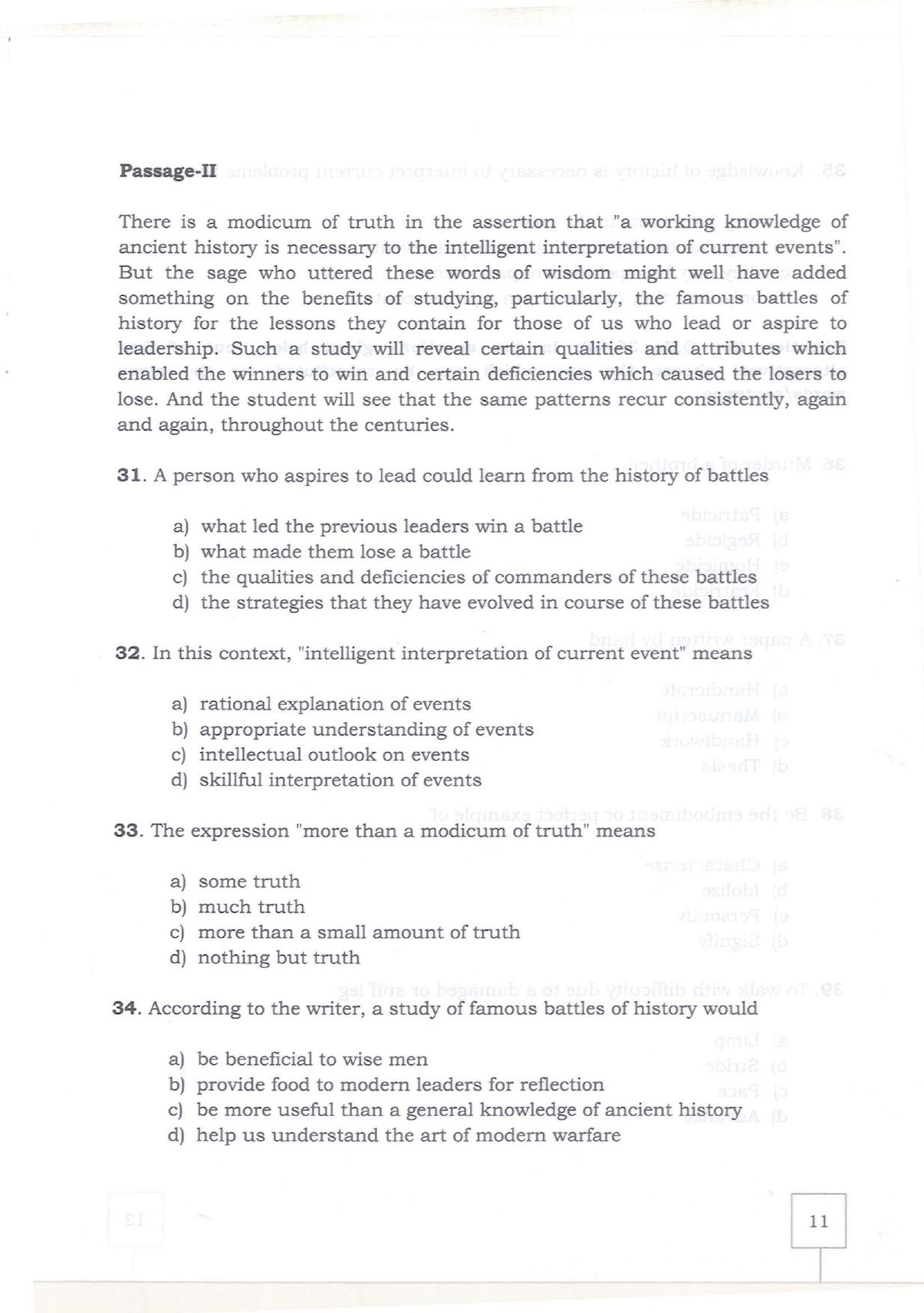 KMAT Question Papers - February 2019 - Page 9