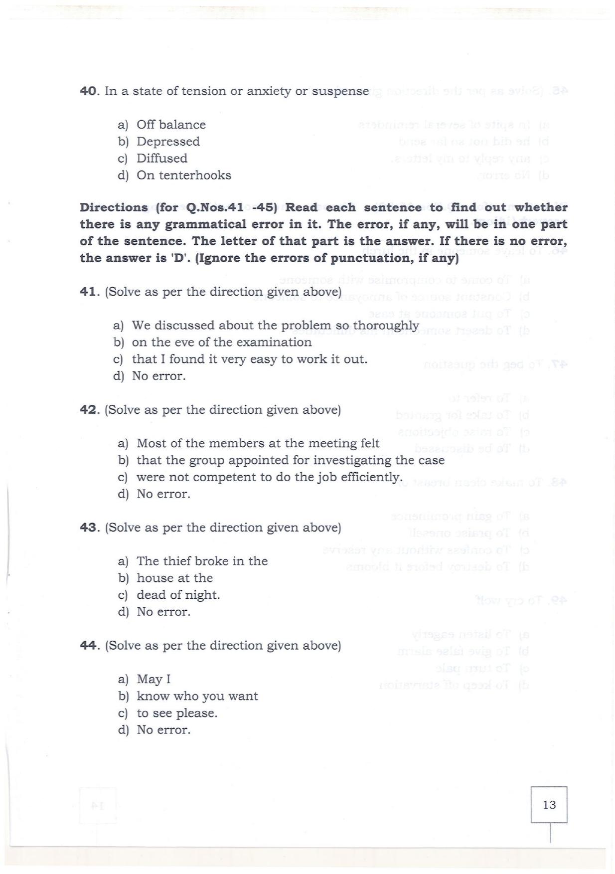 KMAT Question Papers - February 2019 - Page 11