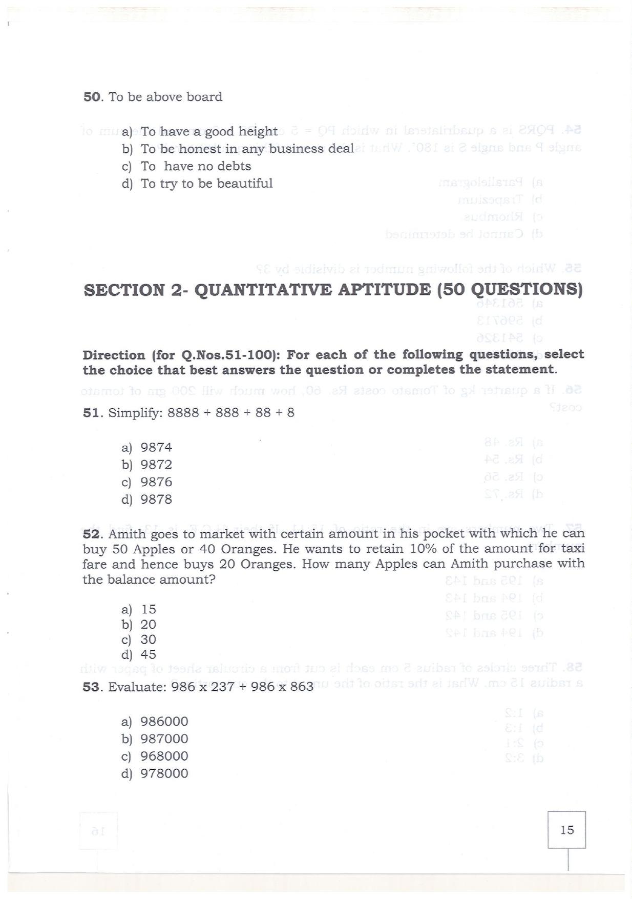 KMAT Question Papers - February 2019 - Page 13