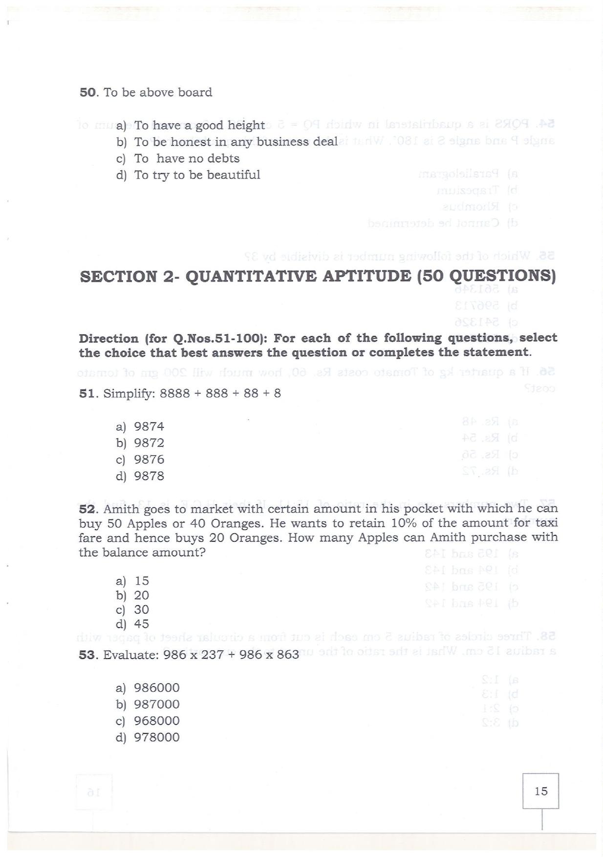 KMAT Question Papers - February 2019 - Page 13