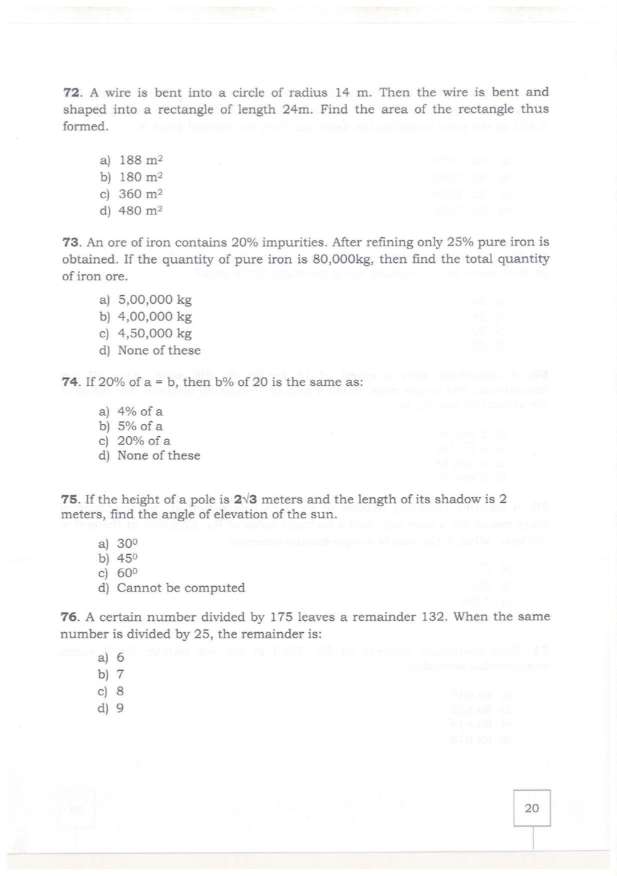 KMAT Question Papers - February 2019 - Page 18