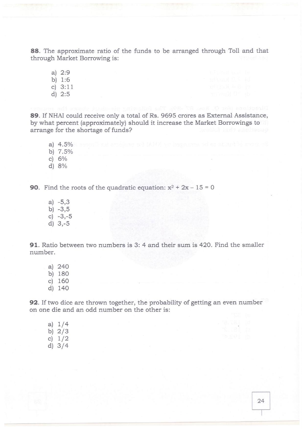 KMAT Question Papers - February 2019 - Page 22