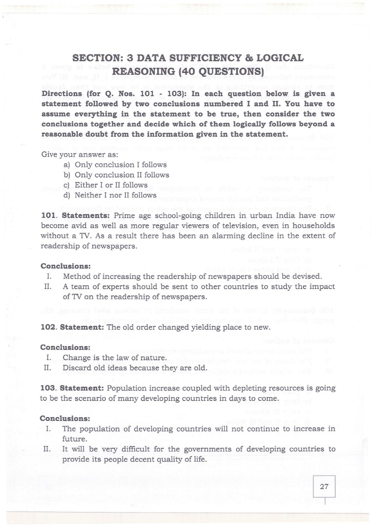 KMAT Question Papers - February 2019 - Page 25