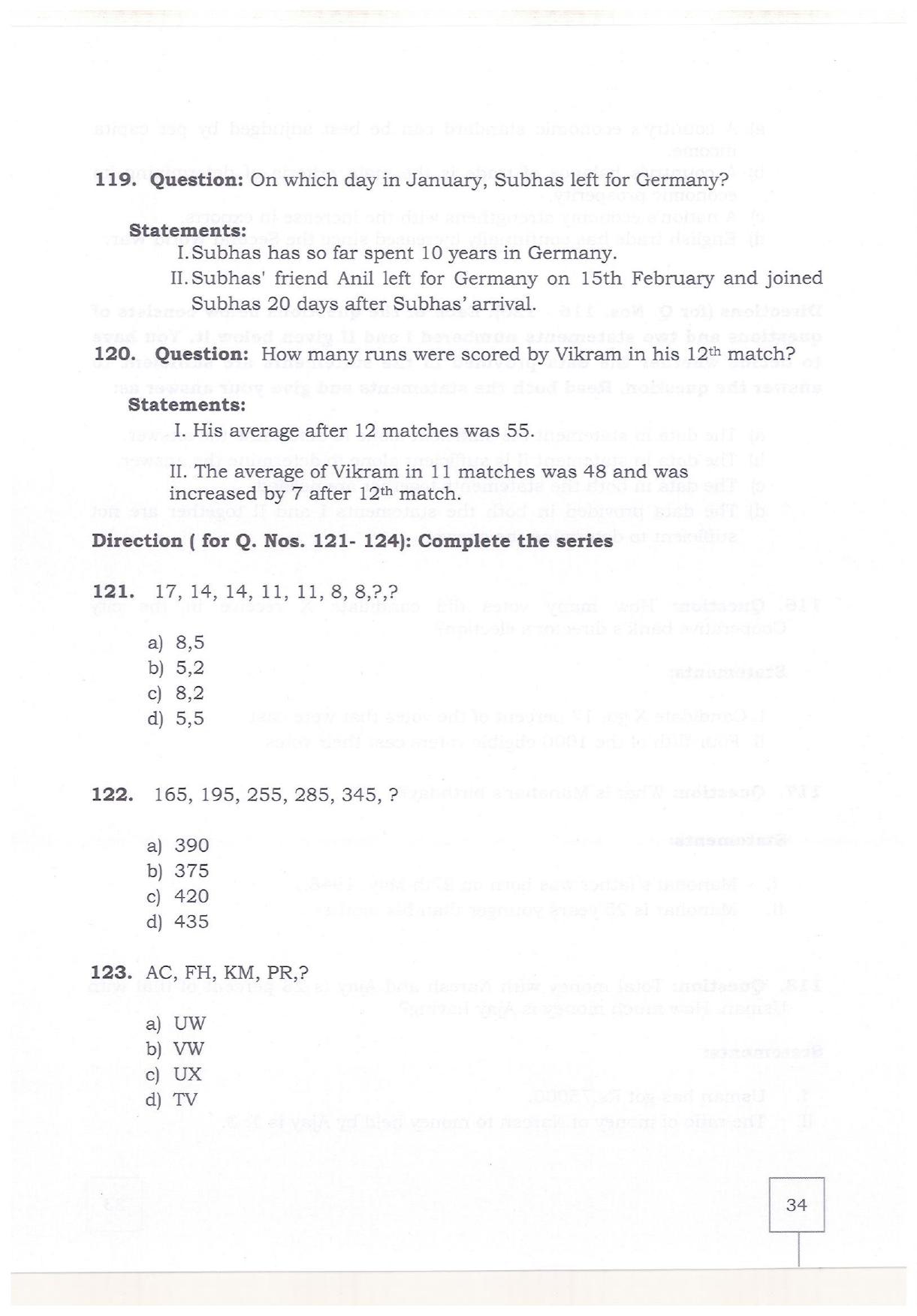 KMAT Question Papers - February 2019 - Page 32