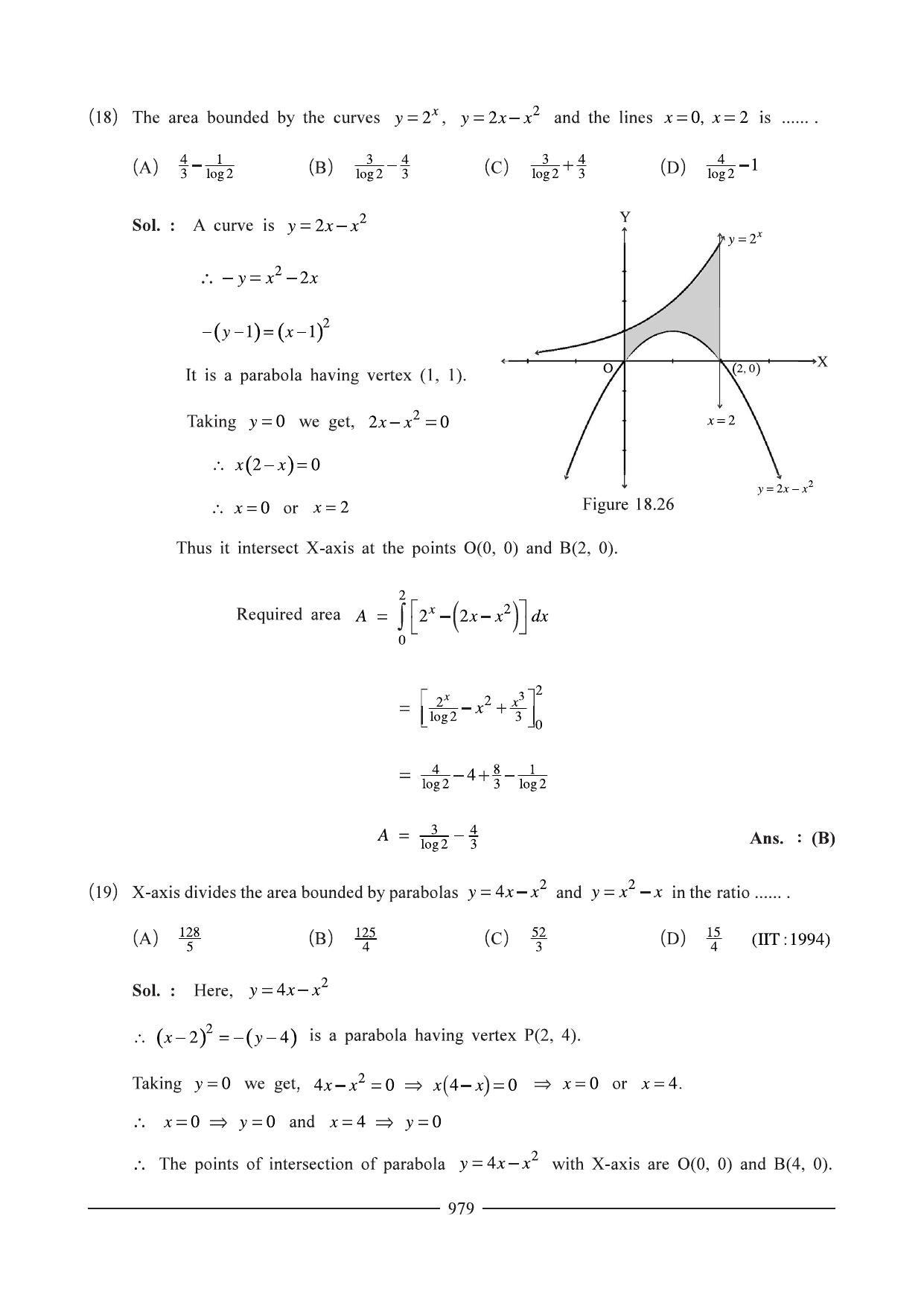 GSEB HSC Maths 1 Question Paper - Chapter 18 - Page 16