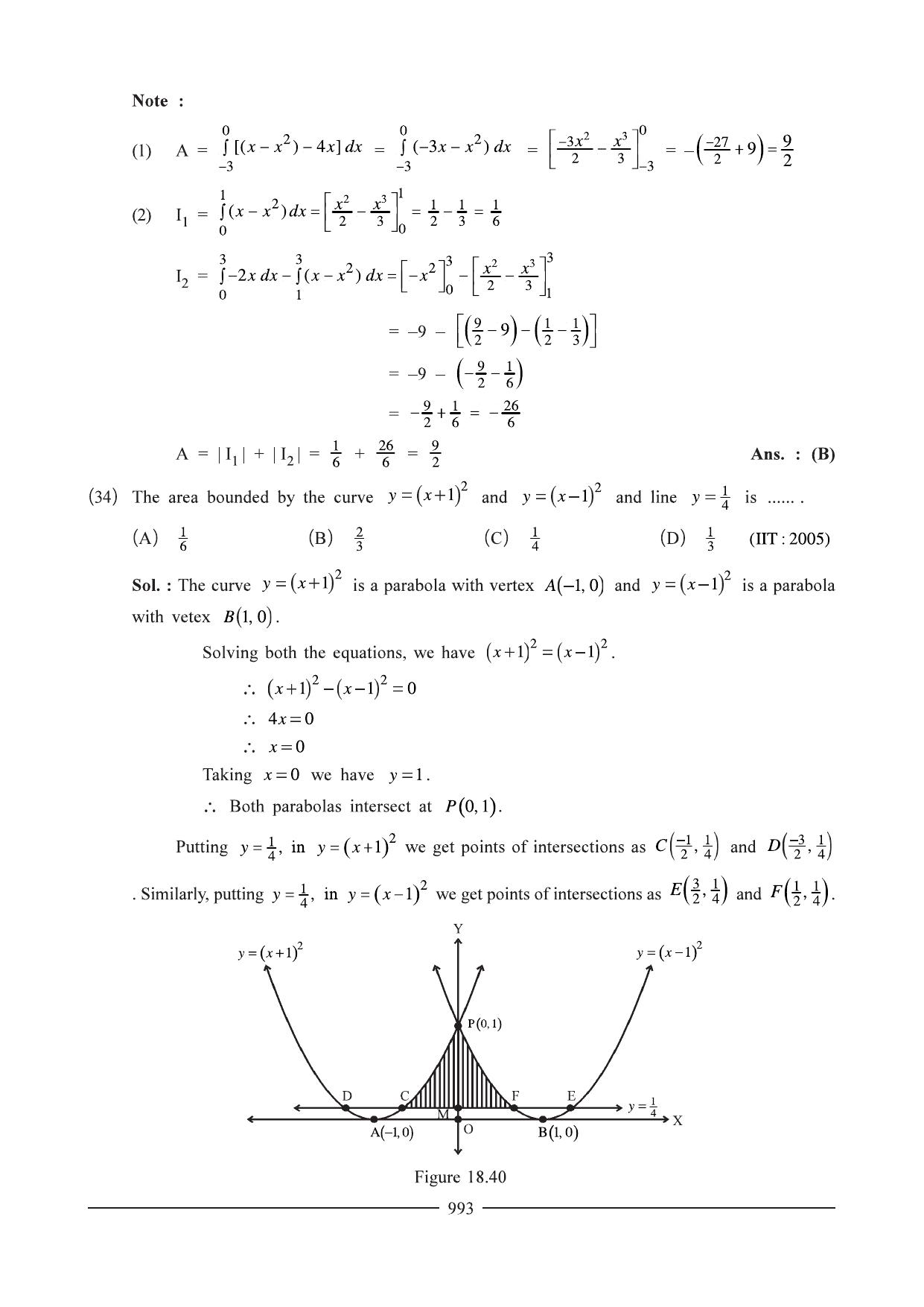 GSEB HSC Maths 1 Question Paper - Chapter 18 - Page 30