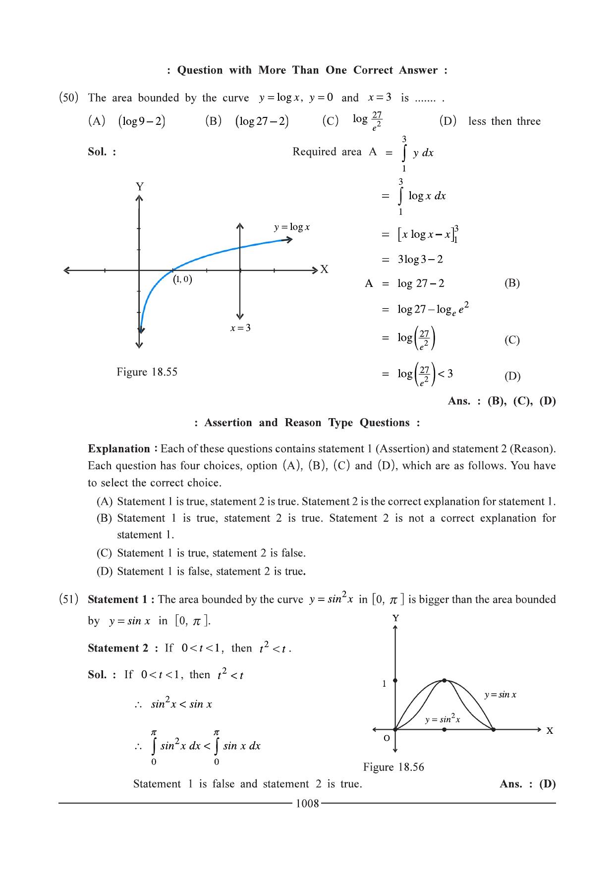 GSEB HSC Maths 1 Question Paper - Chapter 18 - Page 45