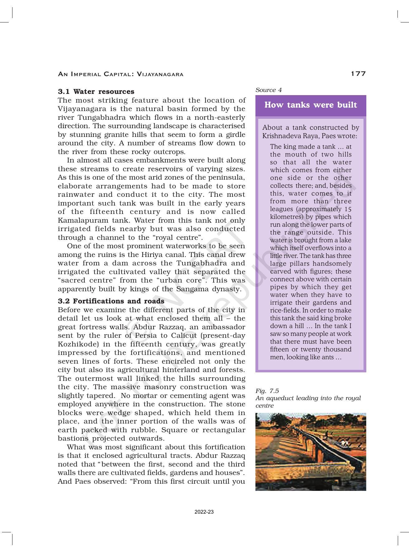 NCERT Book for Class 12 History (Part-II) Chapter 7 An Imperial Captial Vijayanagara - Page 8