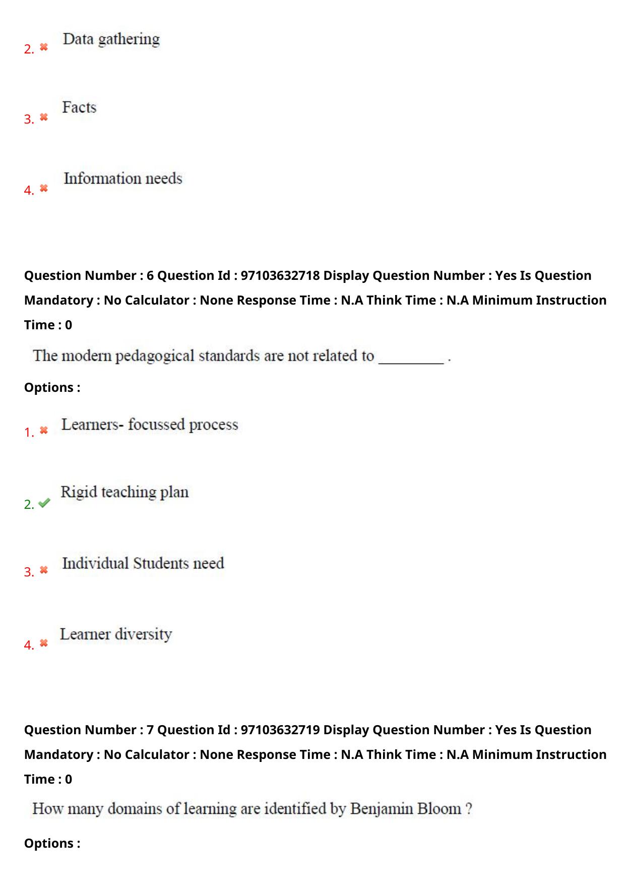 AP RCET 2024 psychology Question Paper (03-05-2024 (Friday) Session-II) - Page 5