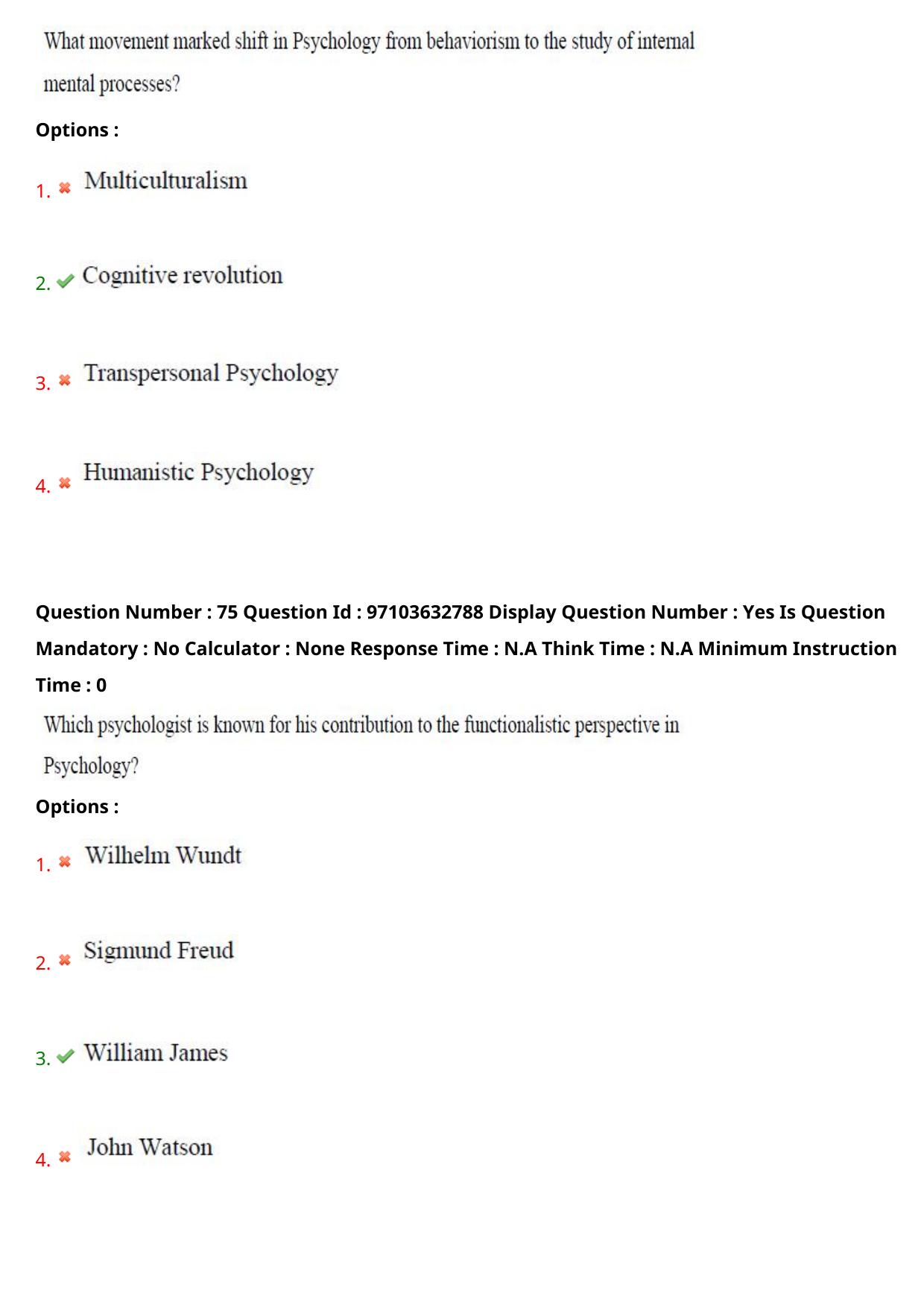 AP RCET 2024 psychology Question Paper (03-05-2024 (Friday) Session-II) - Page 45