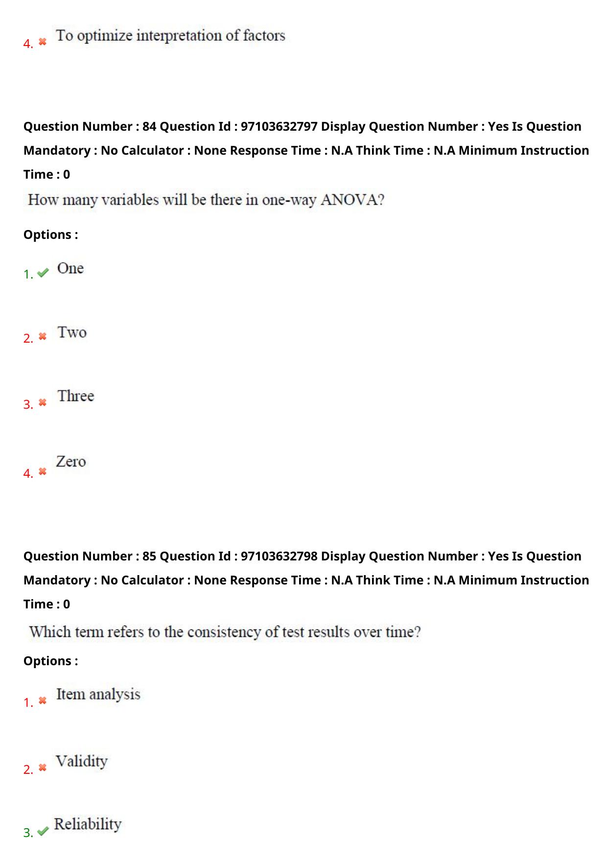 AP RCET 2024 psychology Question Paper (03-05-2024 (Friday) Session-II) - Page 50