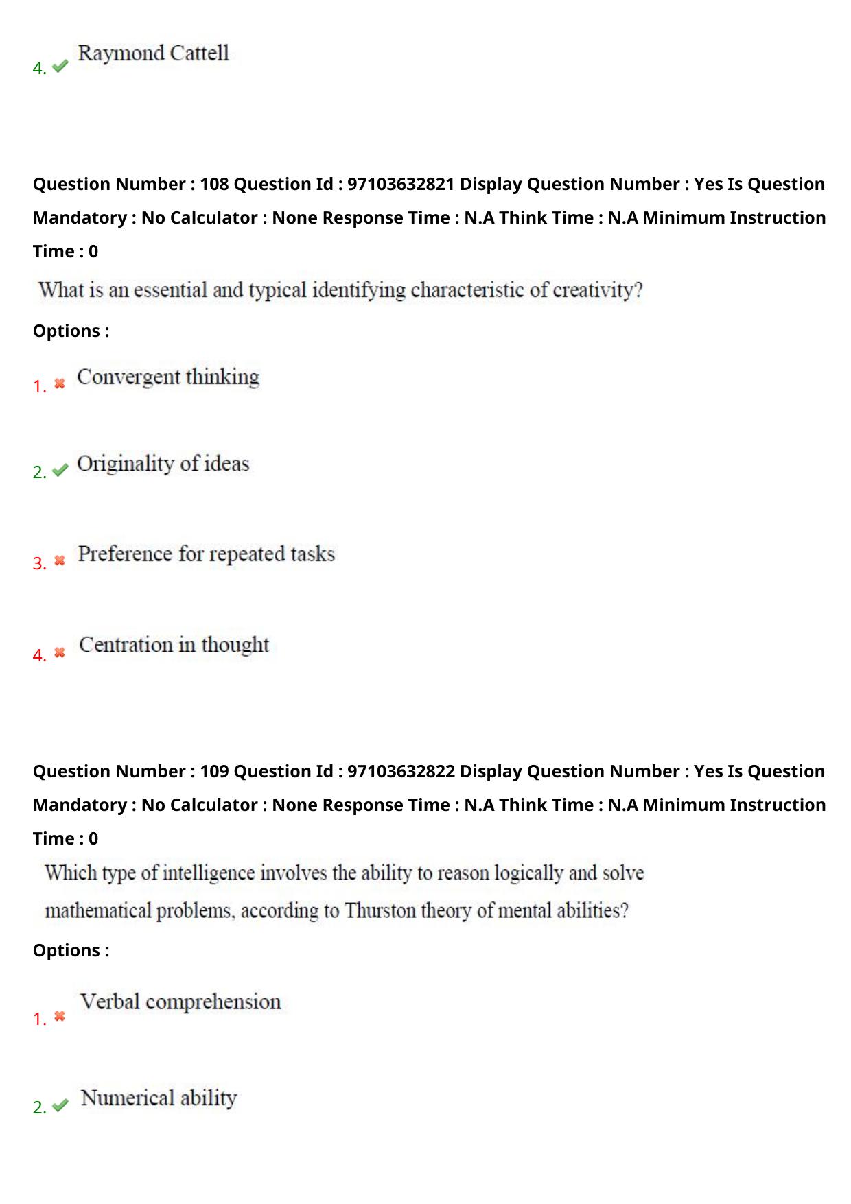 AP RCET 2024 psychology Question Paper (03-05-2024 (Friday) Session-II) - Page 63
