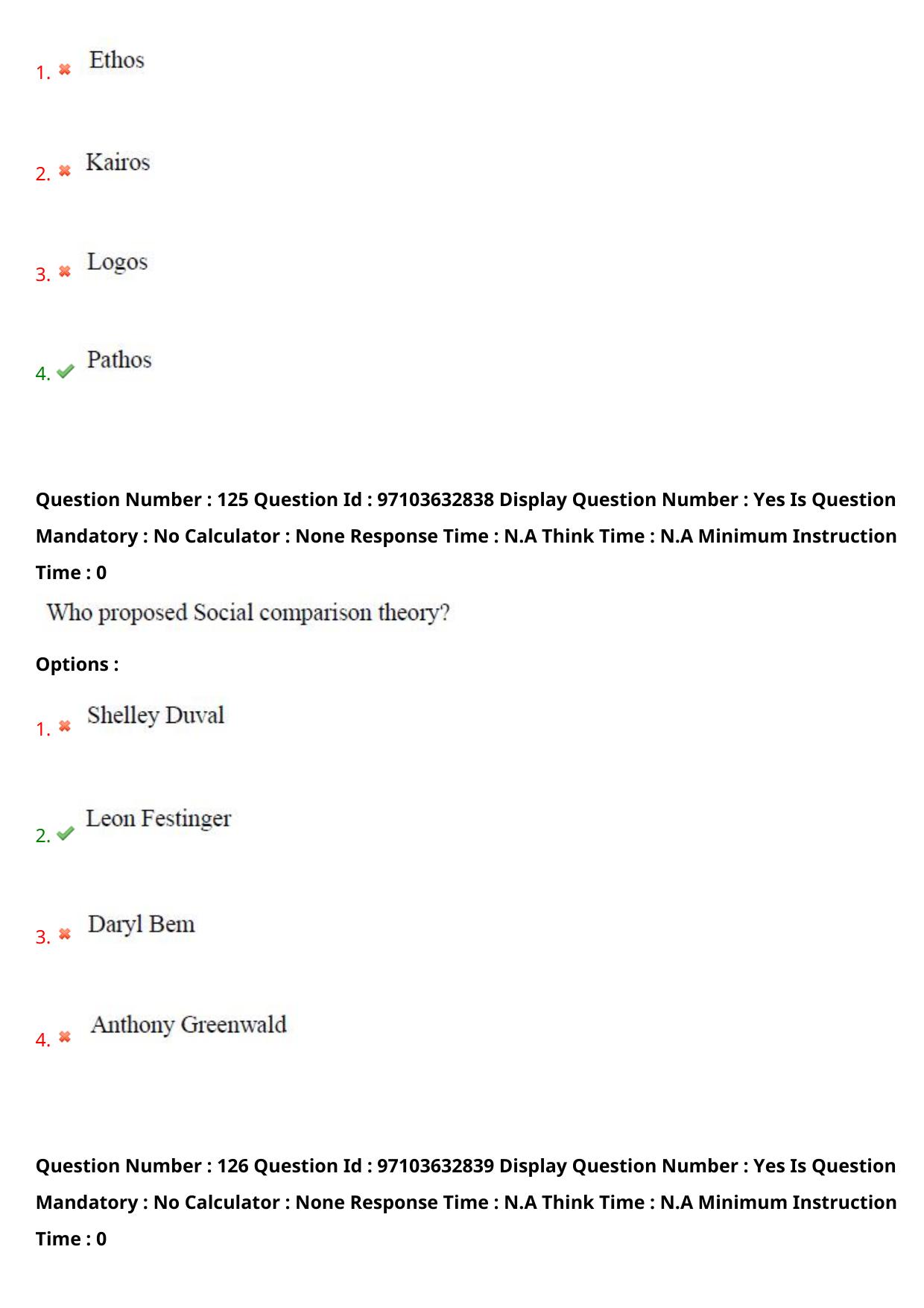 AP RCET 2024 psychology Question Paper (03-05-2024 (Friday) Session-II) - Page 72