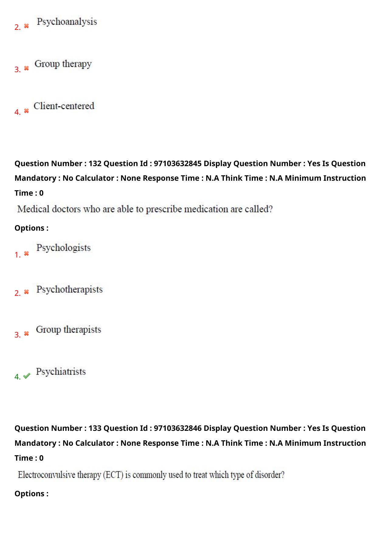 AP RCET 2024 psychology Question Paper (03-05-2024 (Friday) Session-II) - Page 76