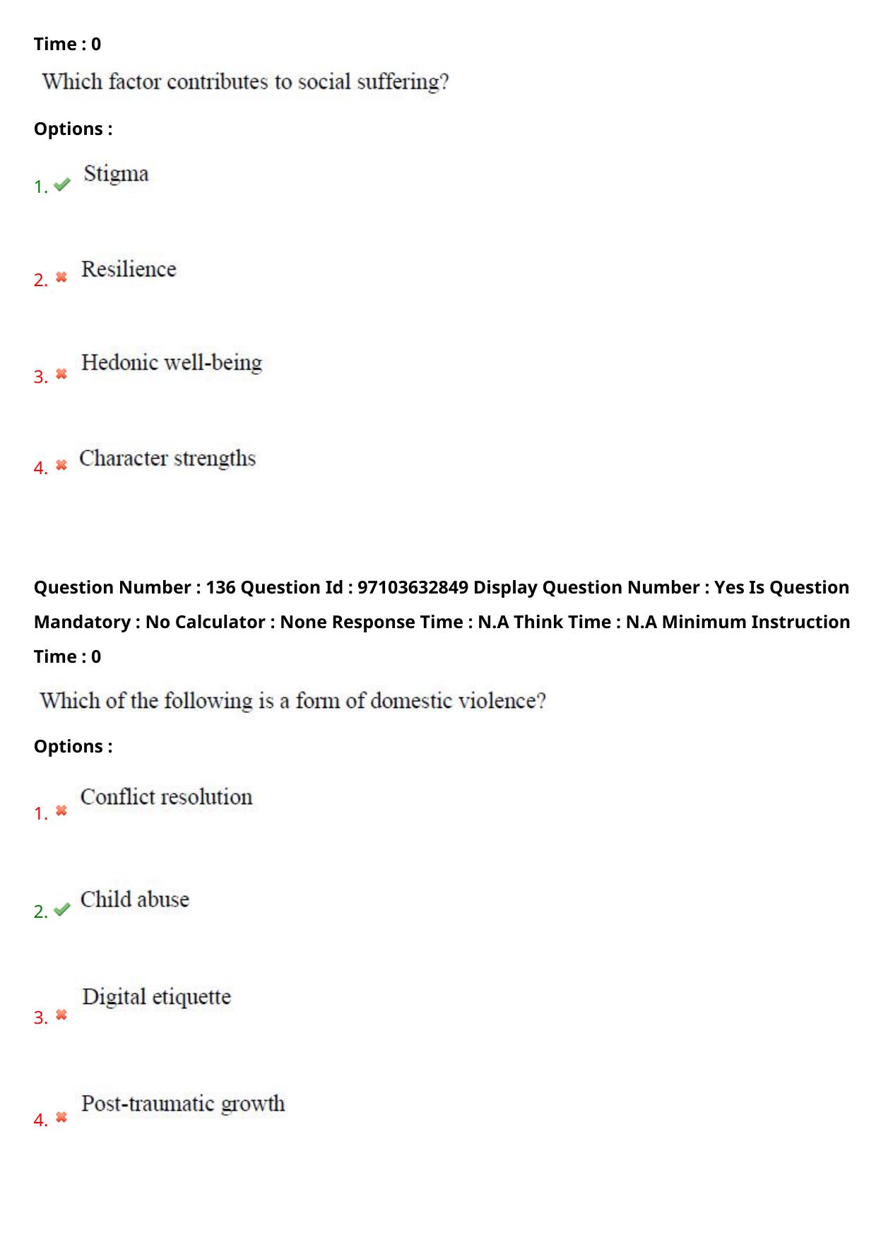 AP RCET 2024 psychology Question Paper (03-05-2024 (Friday) Session-II) - Page 78