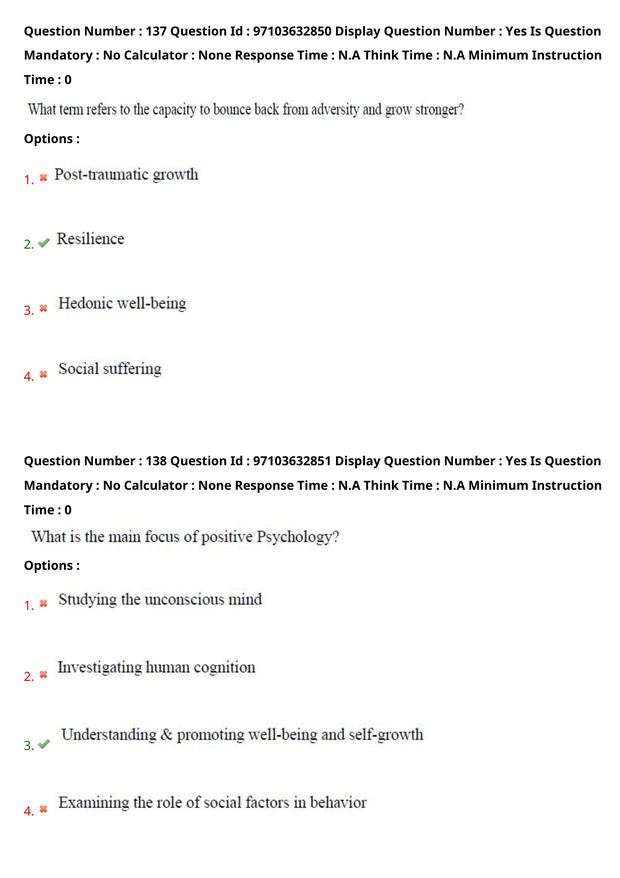 AP RCET 2024 psychology Question Paper (03-05-2024 (Friday) Session-II) - Page 79