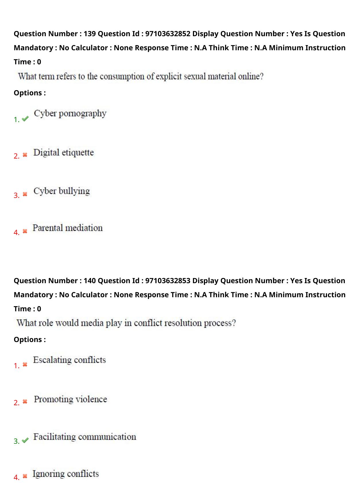 AP RCET 2024 psychology Question Paper (03-05-2024 (Friday) Session-II) - Page 80