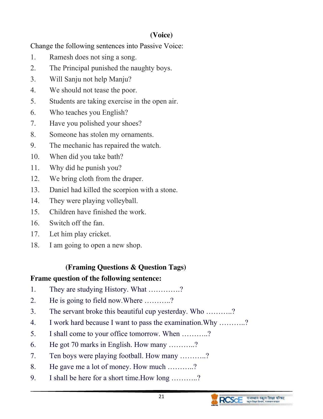 RBSE Class 10 Question Bank - Page 23