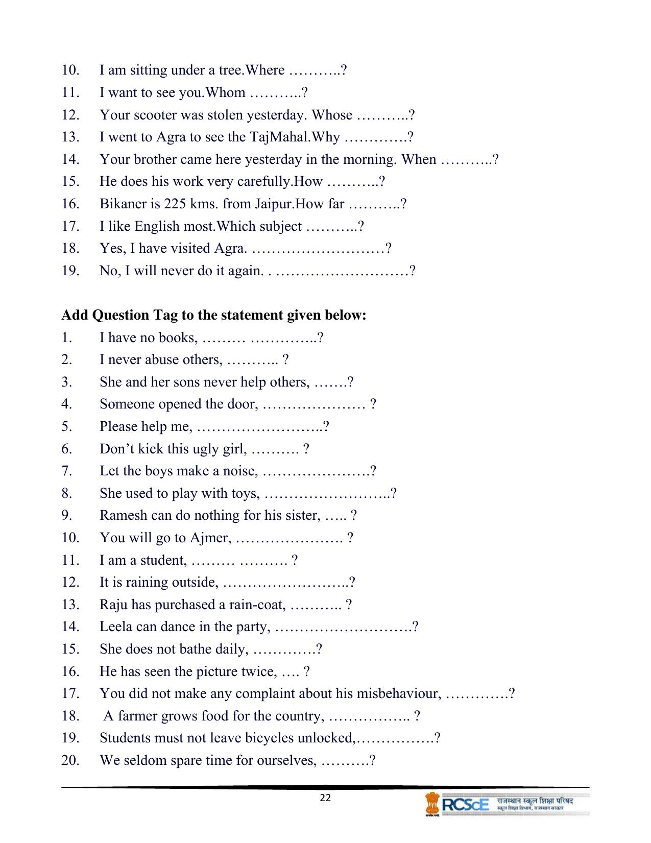 RBSE Class 10 Question Bank - Page 24