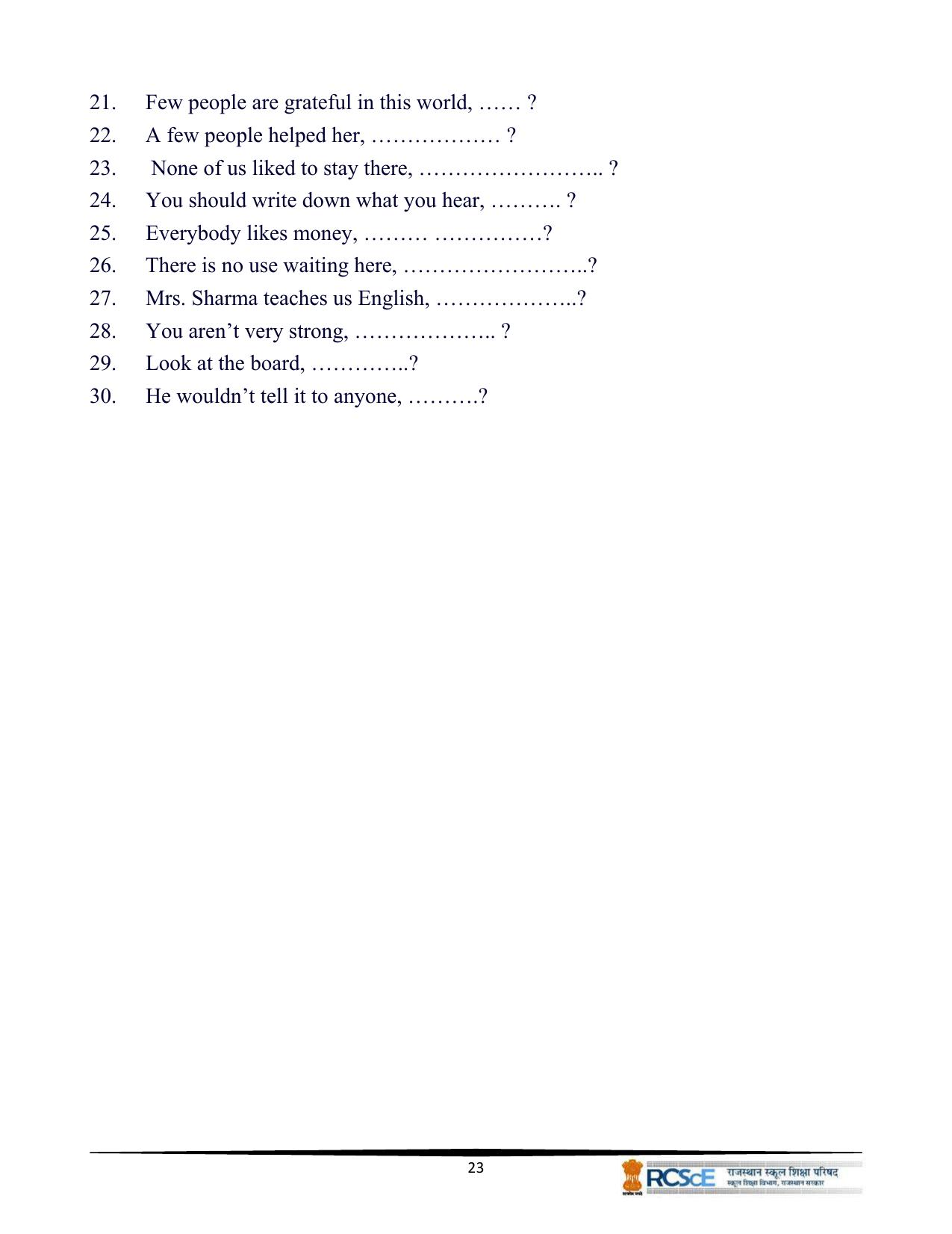 RBSE Class 10 Question Bank - Page 25