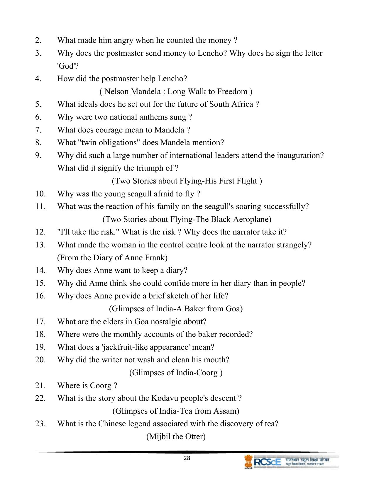 RBSE Class 10 Question Bank - Page 30