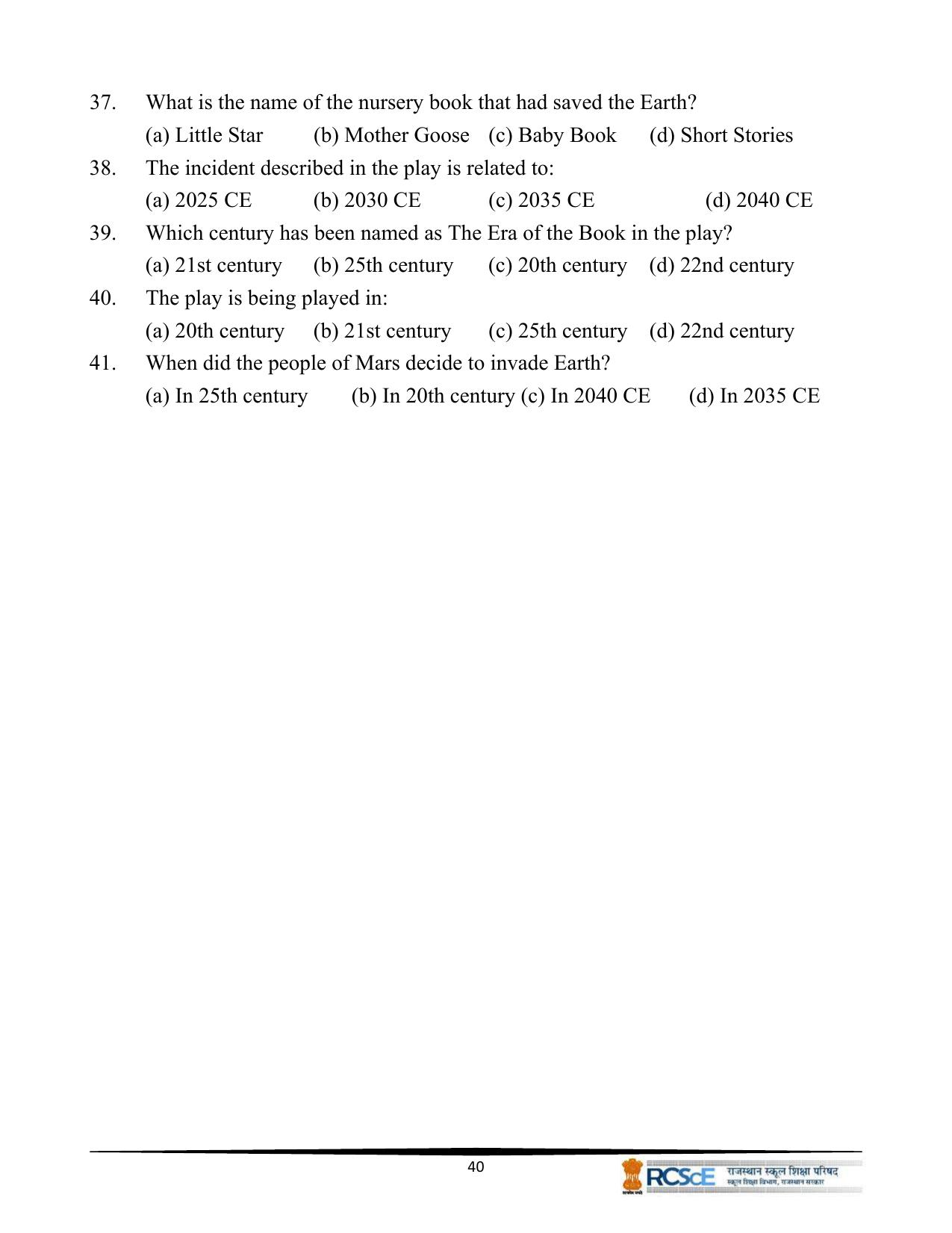 RBSE Class 10 Question Bank - Page 42
