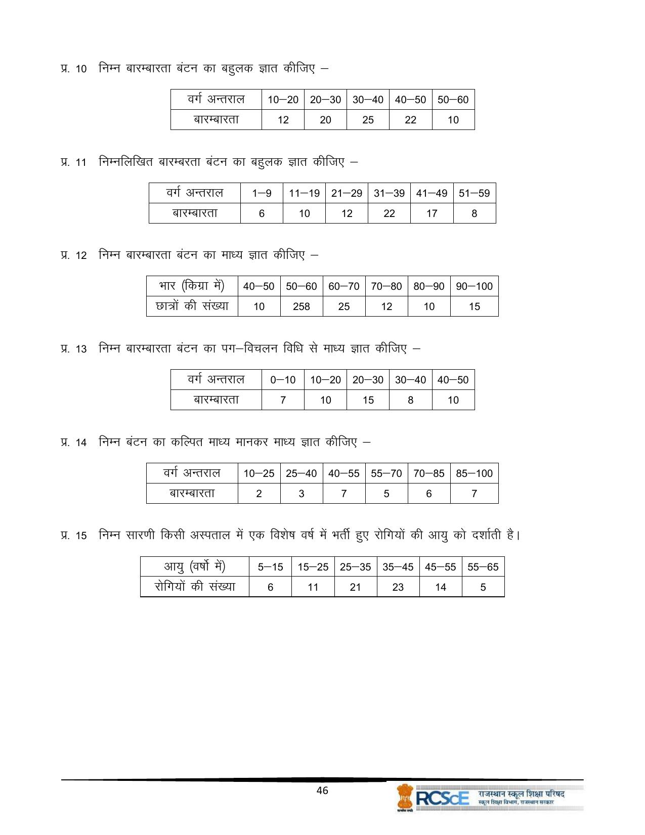 RBSE Class 10 Question Bank - Page 178