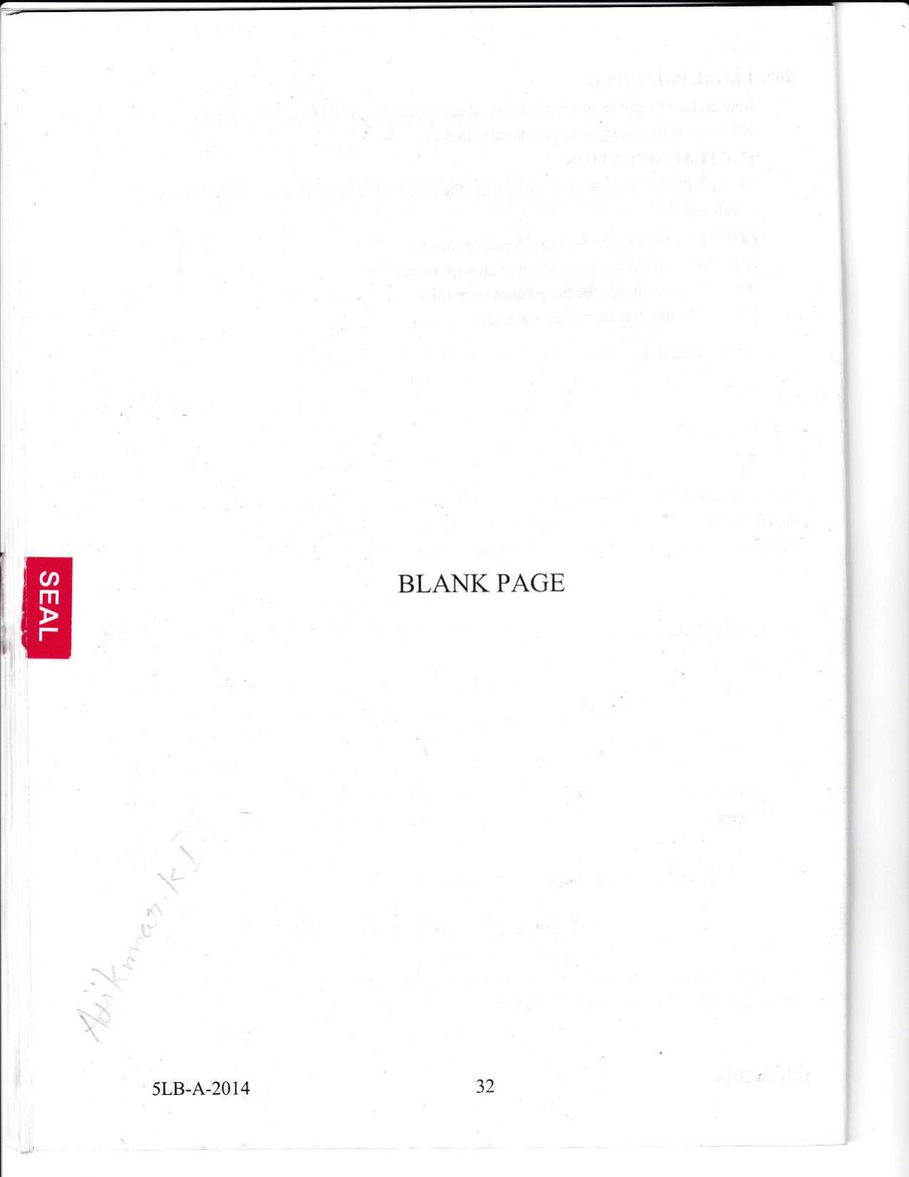 KLEE 5 Year LLB Exam 2014 Question Paper - Page 32