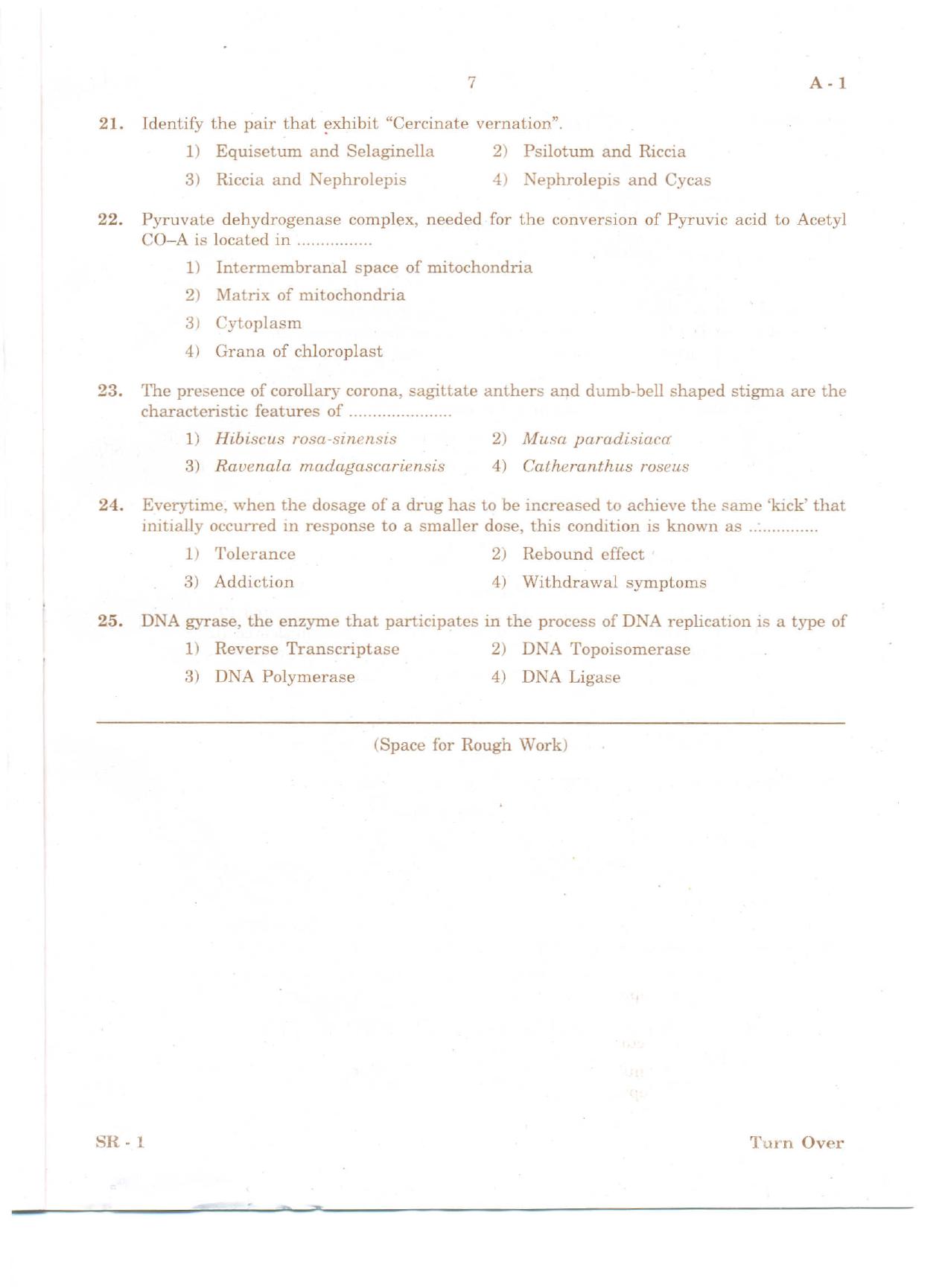 KCET Biology 2010 Question Papers - Page 6