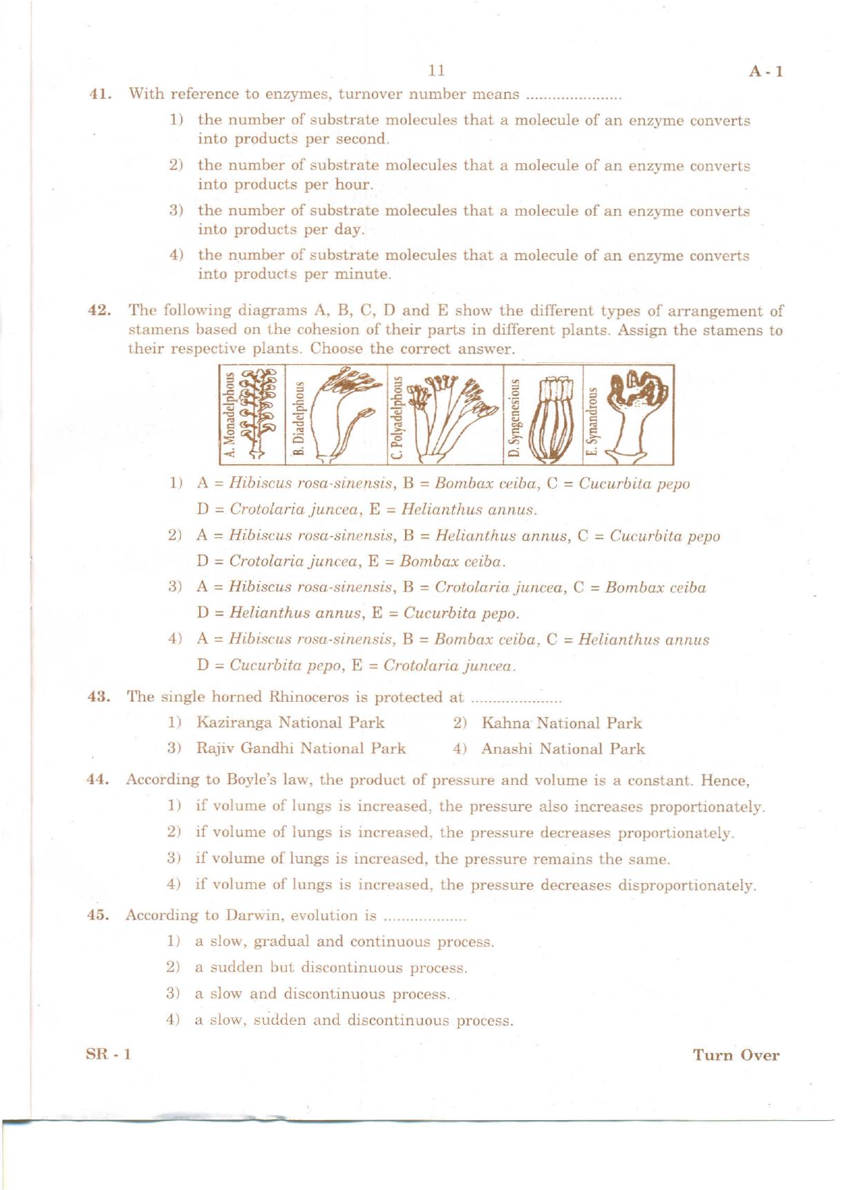 KCET Biology 2010 Question Papers - Page 10
