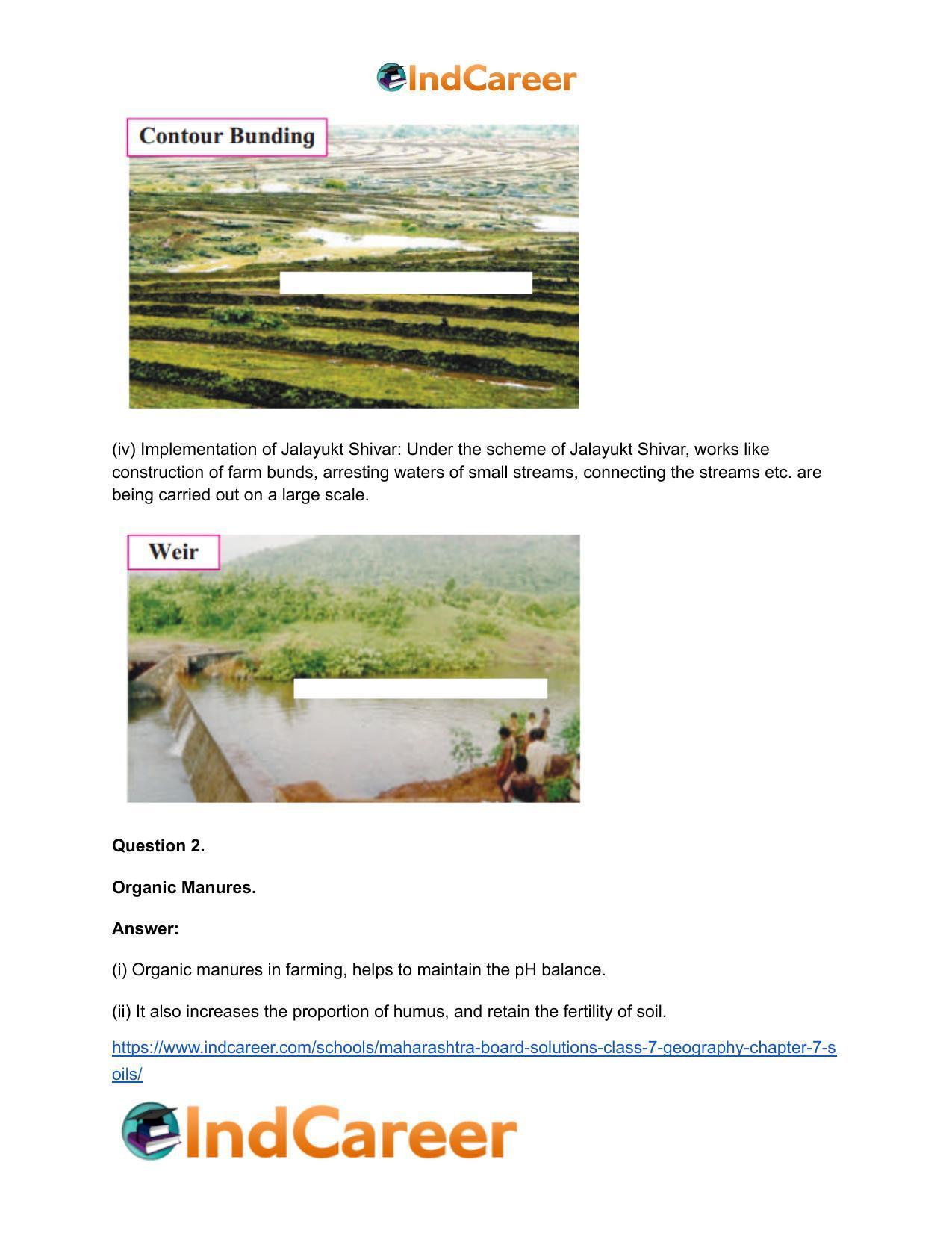 Maharashtra Board Solutions Class 7-Geography: Chapter 7- Soils - Page 6