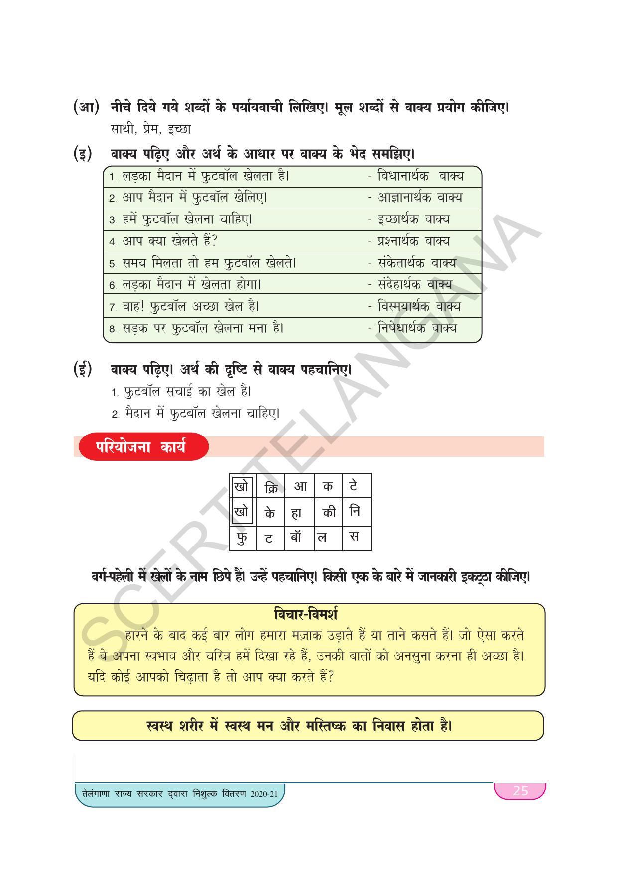 TS SCERT Class 9 Second Language(Hindi Medium) Text Book - Page 35