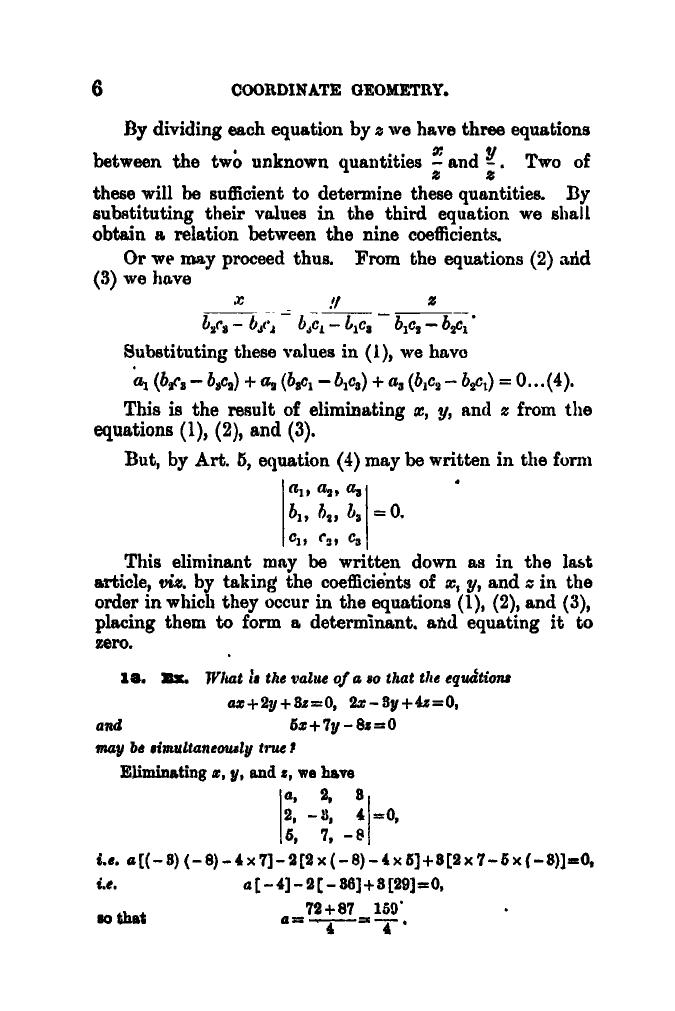 SL Loney: The Elements of Coordinate Geometry - Page 11