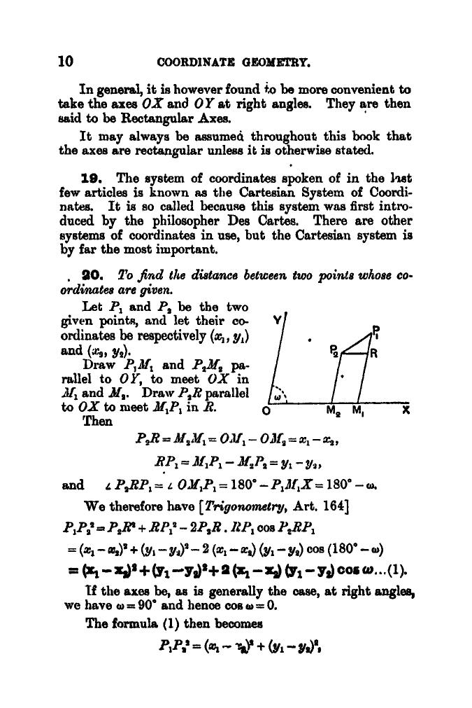 SL Loney: The Elements of Coordinate Geometry - Page 15