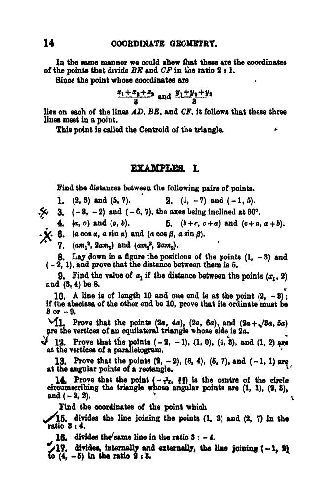 SL Loney: The Elements of Coordinate Geometry - Page 19