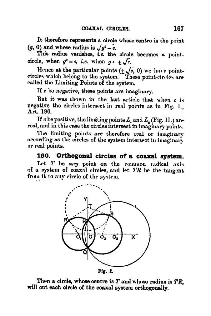 SL Loney: The Elements of Coordinate Geometry - Page 172